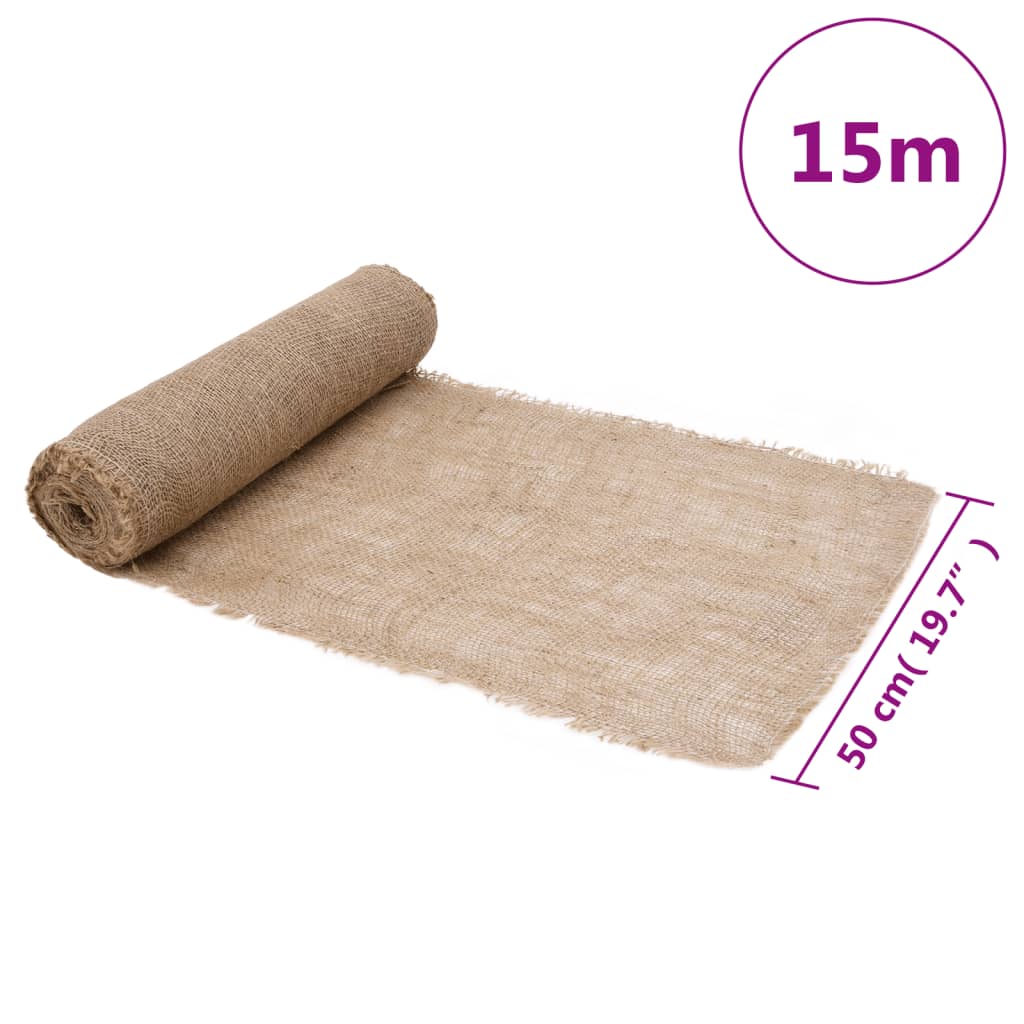 Juta u roli 0,5 x 15 m 100% juta 200 g/m²