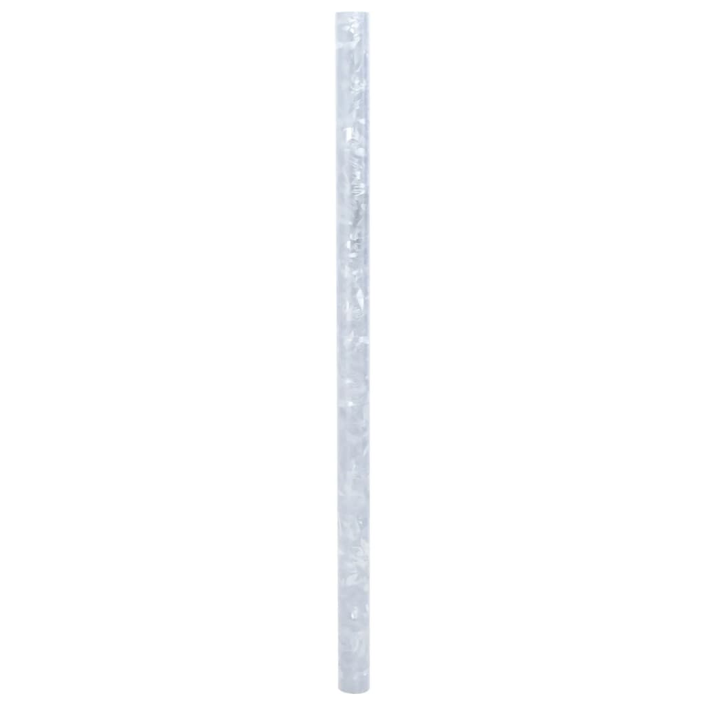 Prozorska folija matirana s cvjetnim uzorkom 60 x 500 cm PVC