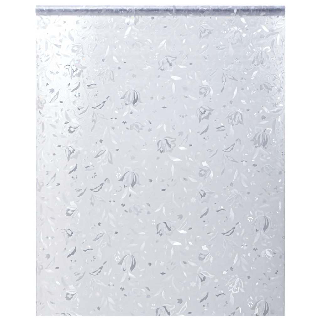 Prozorska folija matirana s cvjetnim uzorkom 90 x 500 cm PVC