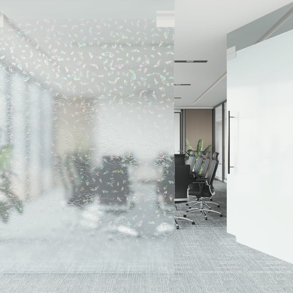 Prozorska folija matirane 3D s uzorkom duge 60 x 1000 cm PVC