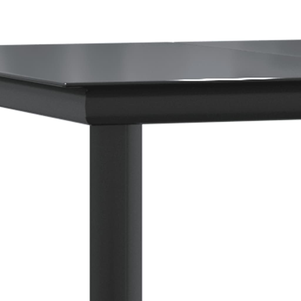 7-dijelni vrtni blagovaonski set od poliratana s jastucima sivi