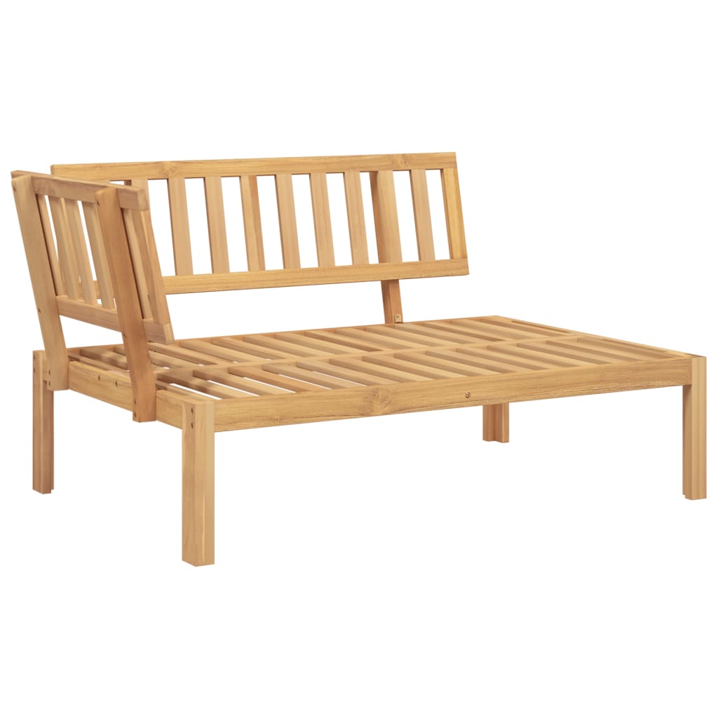 4-dijelni set vrtnih sofa od paleta s jastucima od drva bagrema