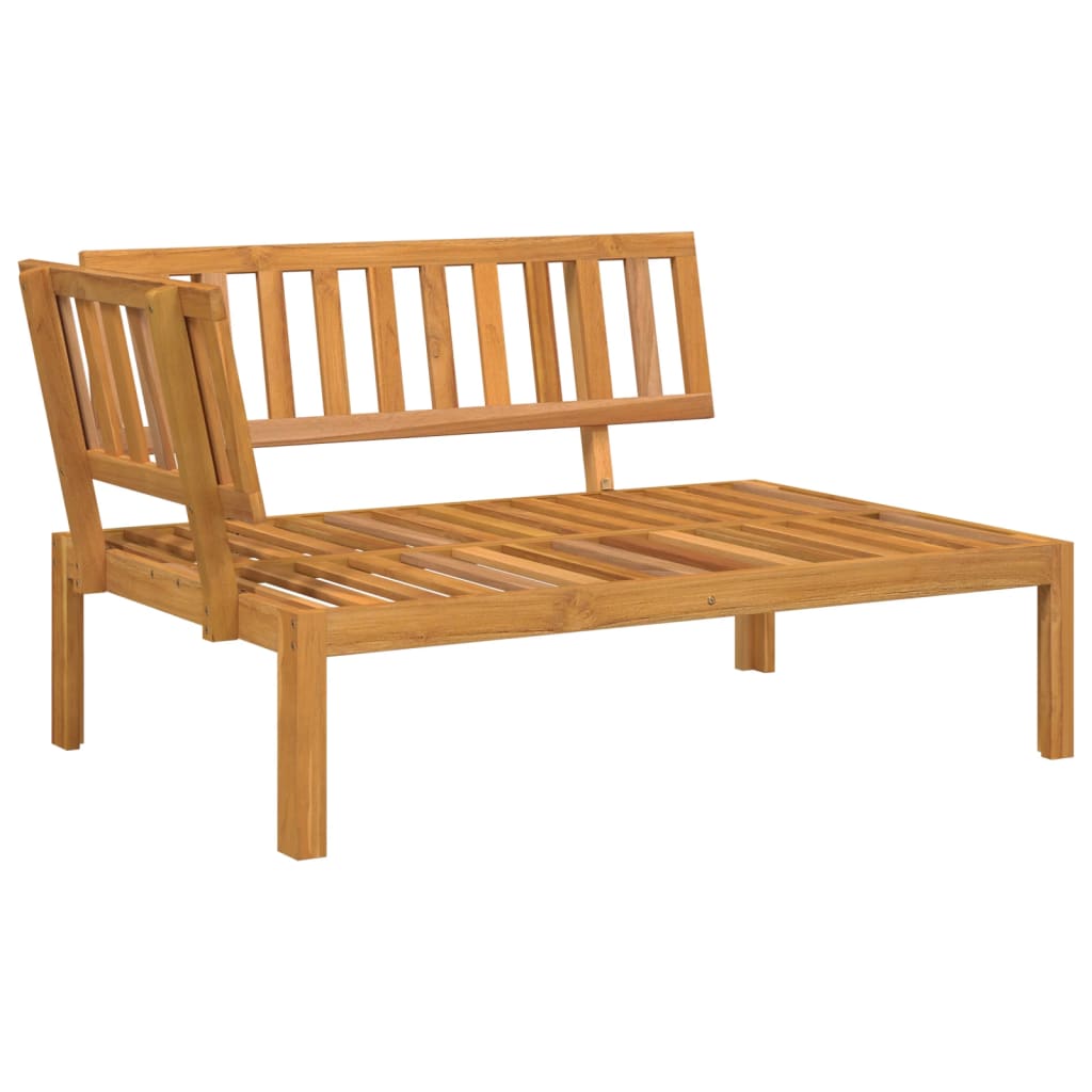 4-dijelni set vrtnih sofa od paleta s jastucima od drva bagrema