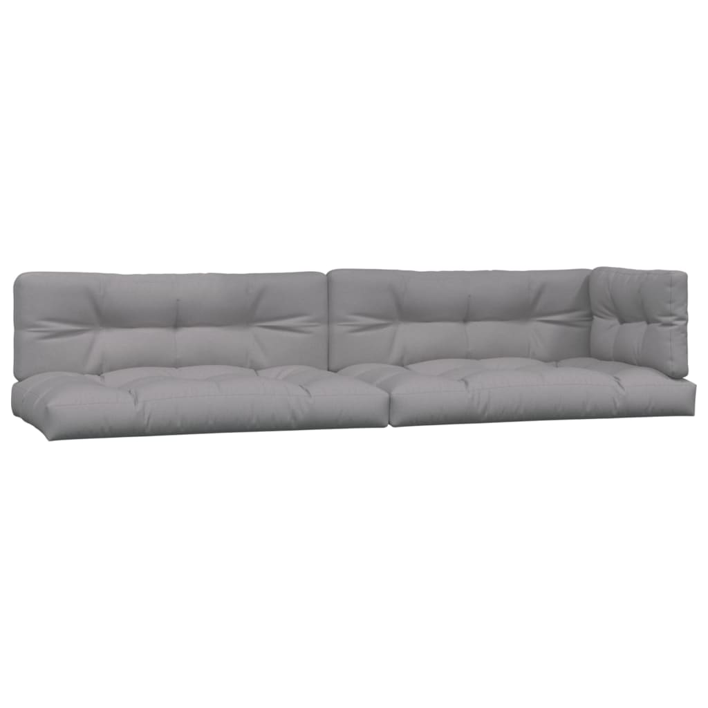 4-dijelni set vrtnih sofa od paleta s jastucima od drva bagrema