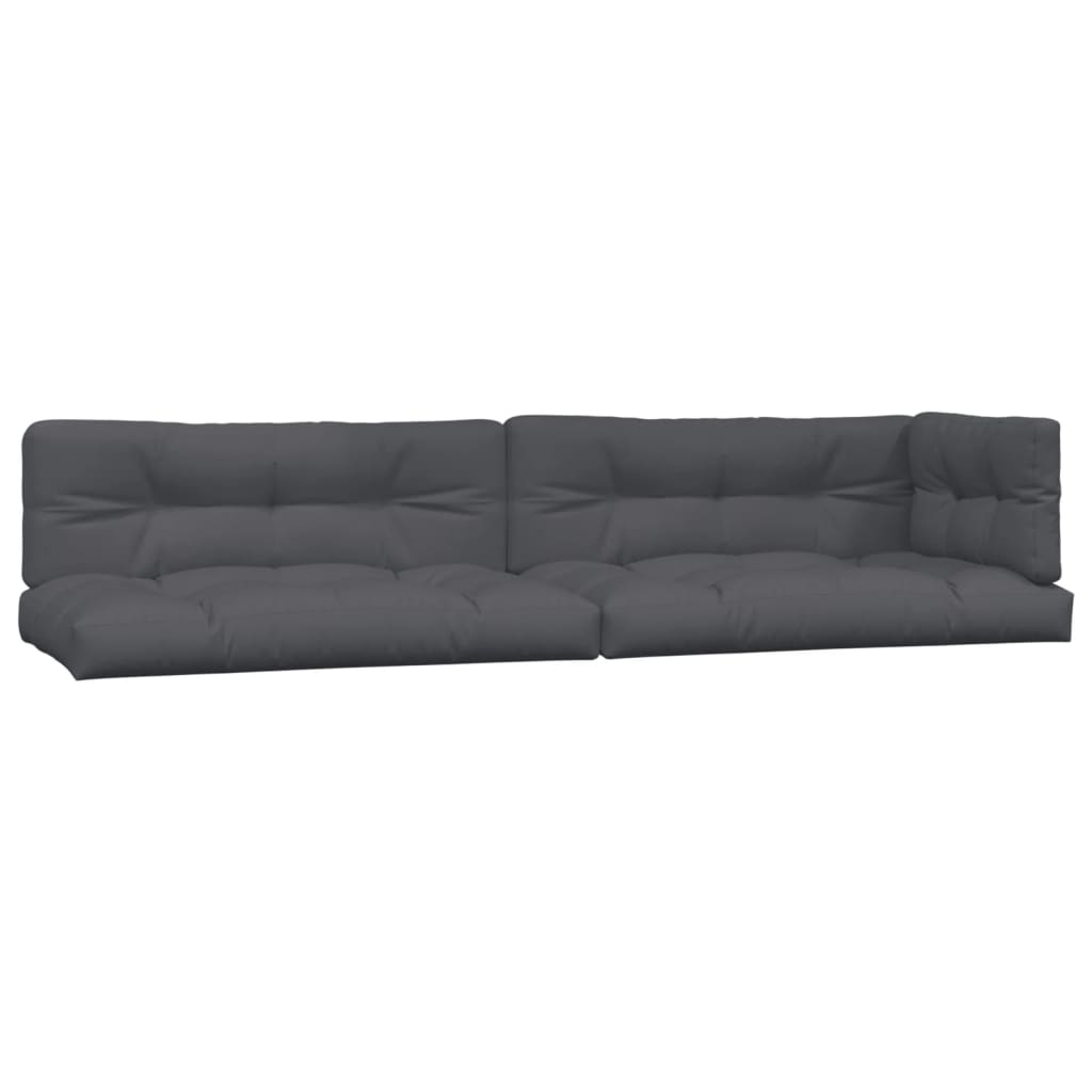 6-dijelni set vrtnih sofa od paleta s jastucima od drva bagrema
