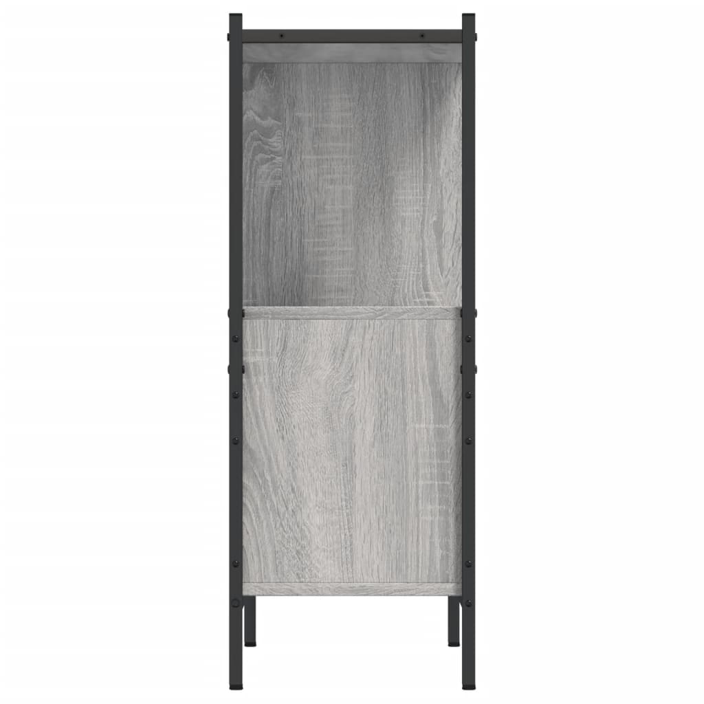 Regal za knjige boja hrasta 72x28x77,5 cm konstruirano drvo