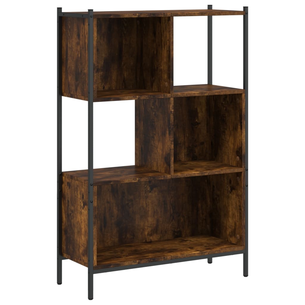 Regal za knjige boja hrasta 72x28x109 cm od konstruiranog drva