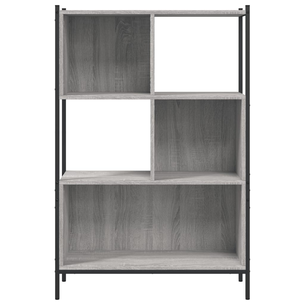 Regal za knjige boja hrasta 72x28x109 cm konstruirano drvo