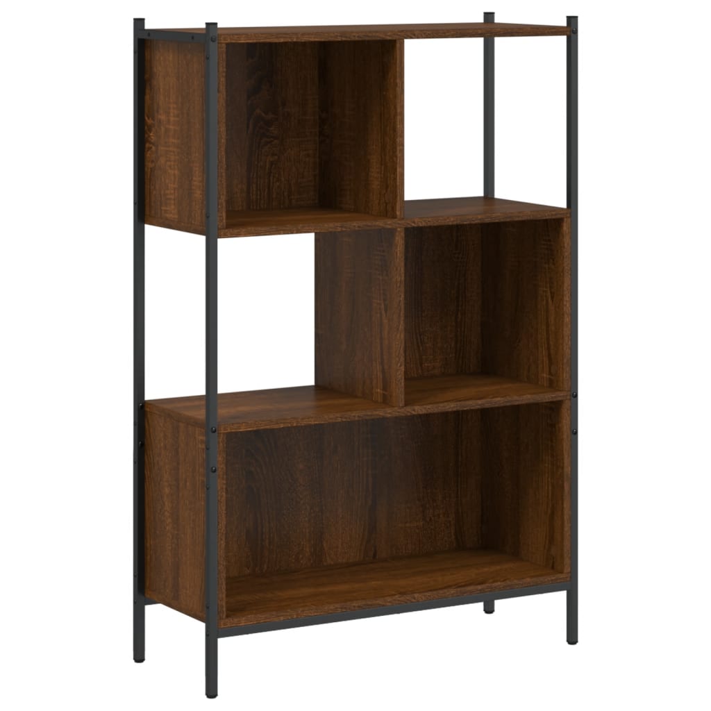 Regal za knjige boja hrasta 72x28x109 cm od konstruiranog drva