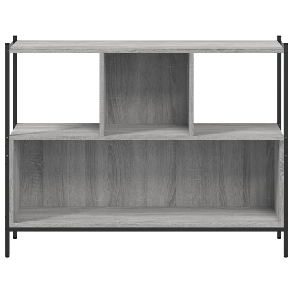 Regal za knjige boja hrasta 102x28x77,5 cm konstruirano drvo