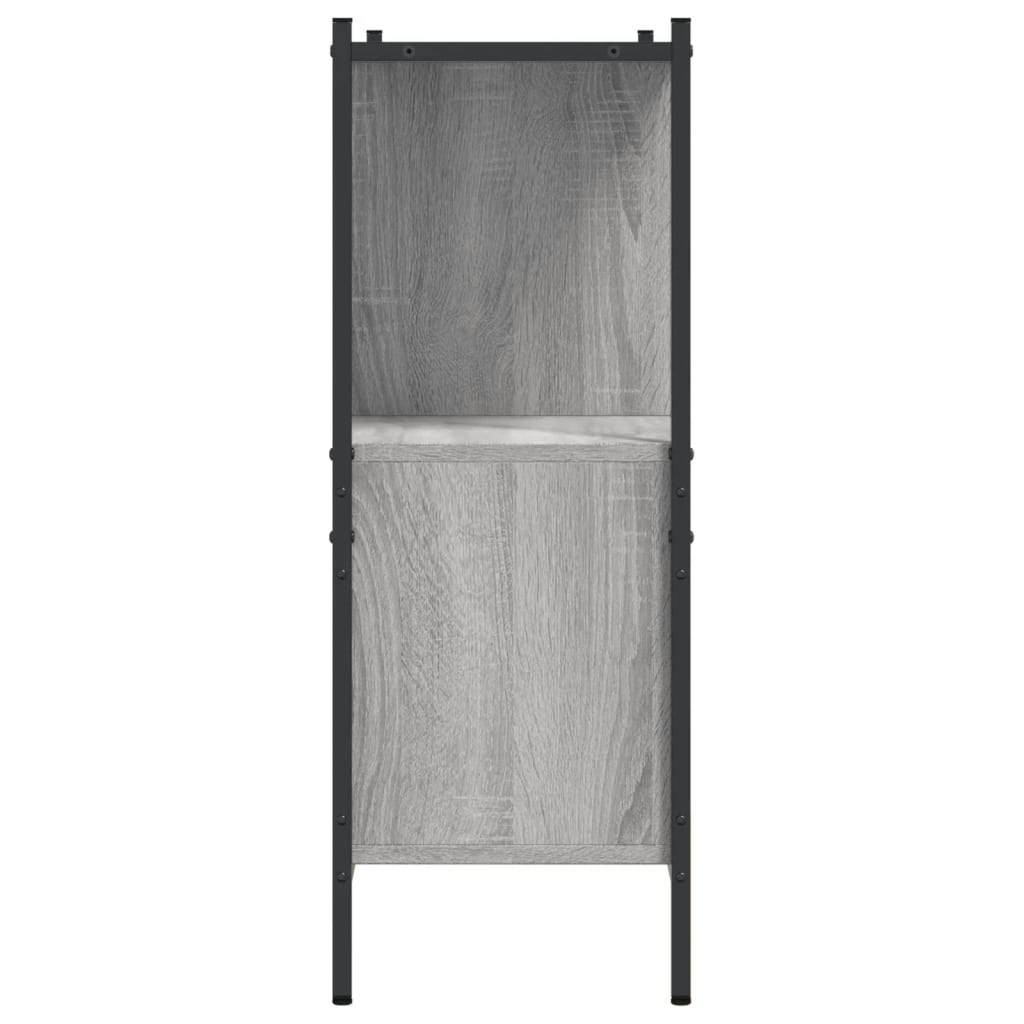 Regal za knjige boja hrasta 102x28x77,5 cm konstruirano drvo