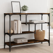 Konzolni stol boja hrasta 100x30x75 cm od konstruiranog drva