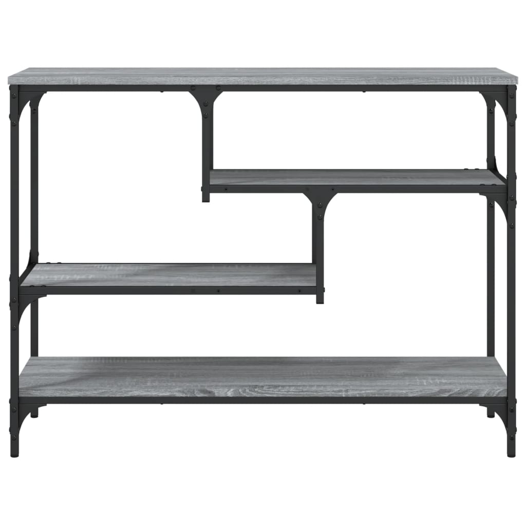 Konzolni stol boja hrasta sonome 100x30x75 cm konstruirano drvo