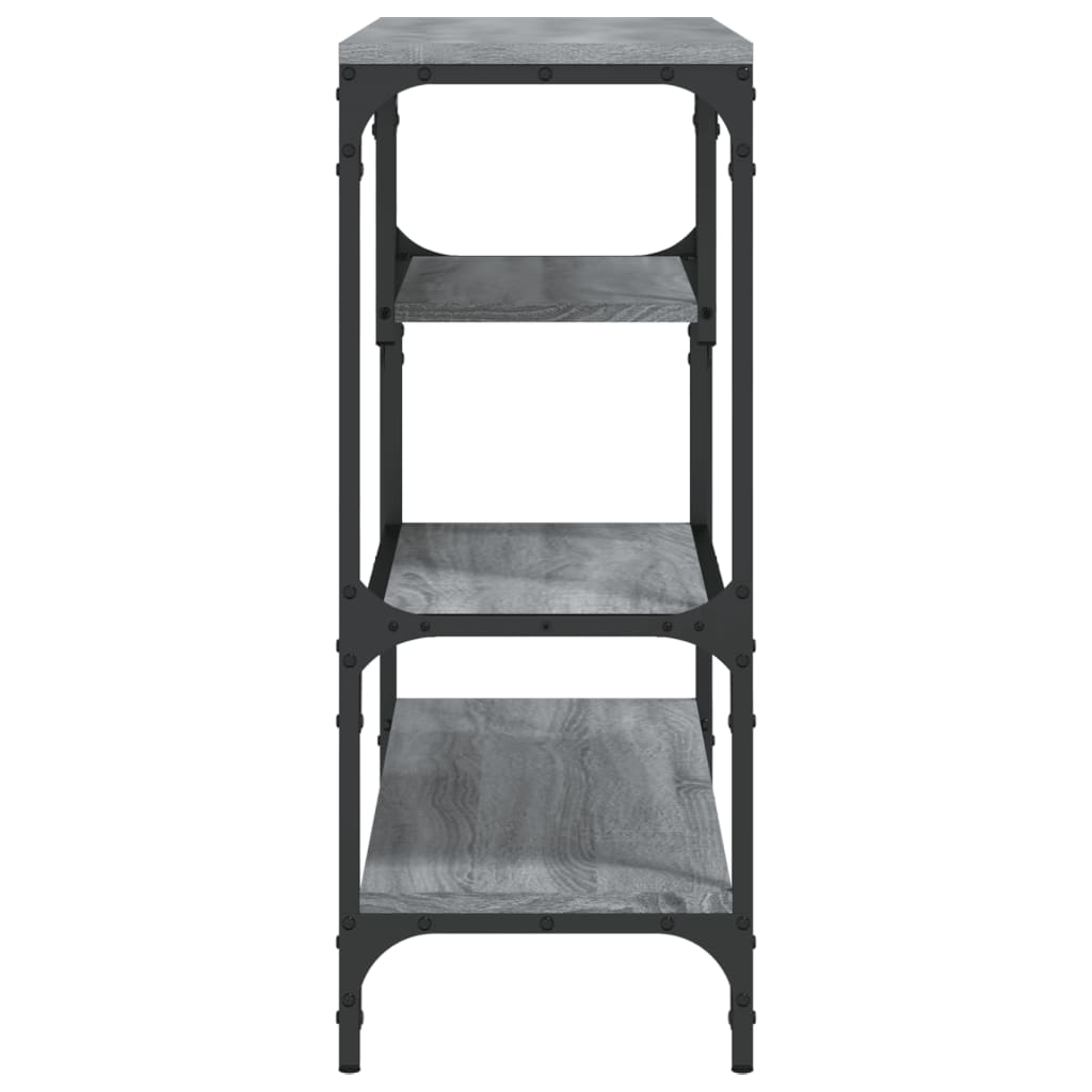 Konzolni stol boja hrasta sonome 100x30x75 cm konstruirano drvo