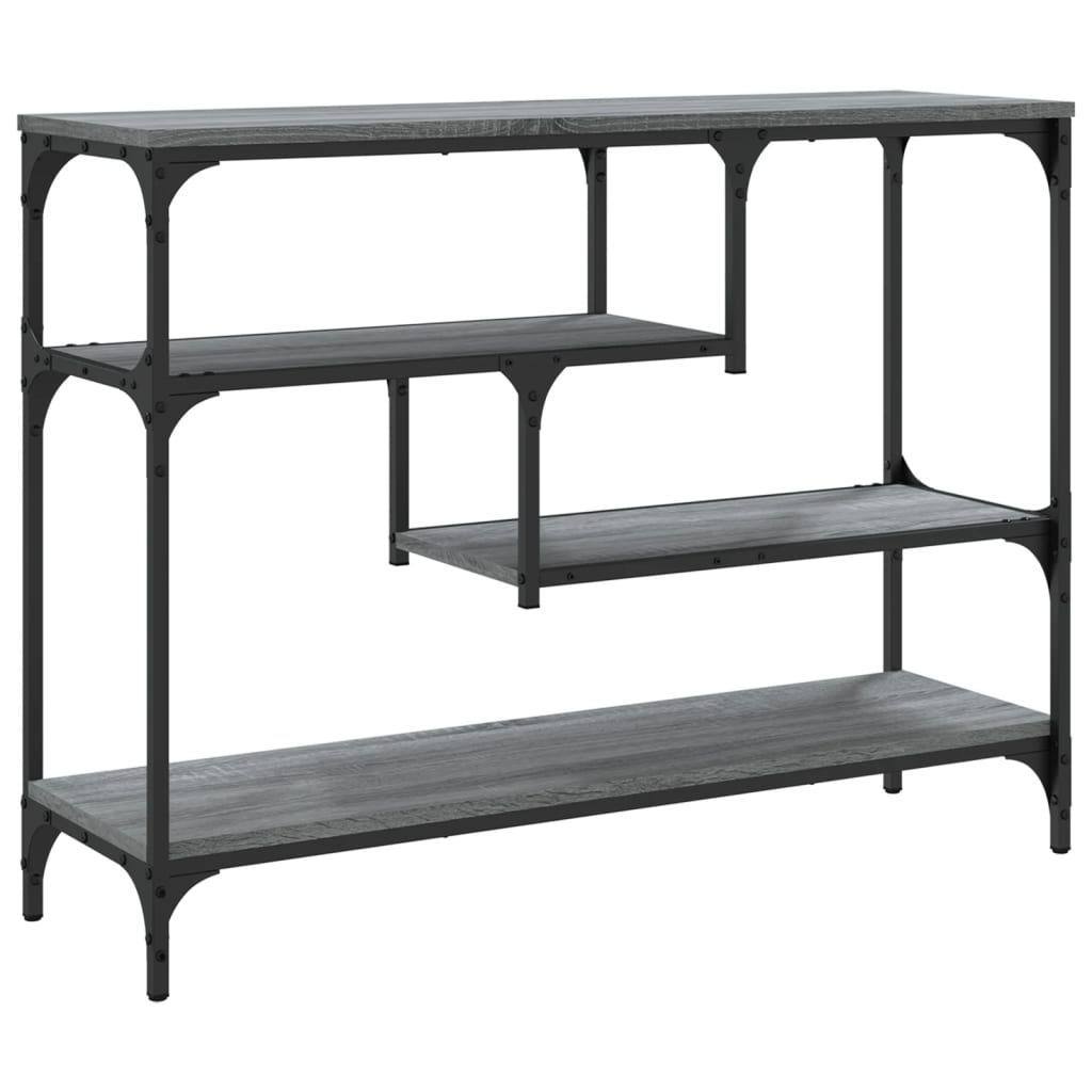 Konzolni stol boja hrasta sonome 100x30x75 cm konstruirano drvo