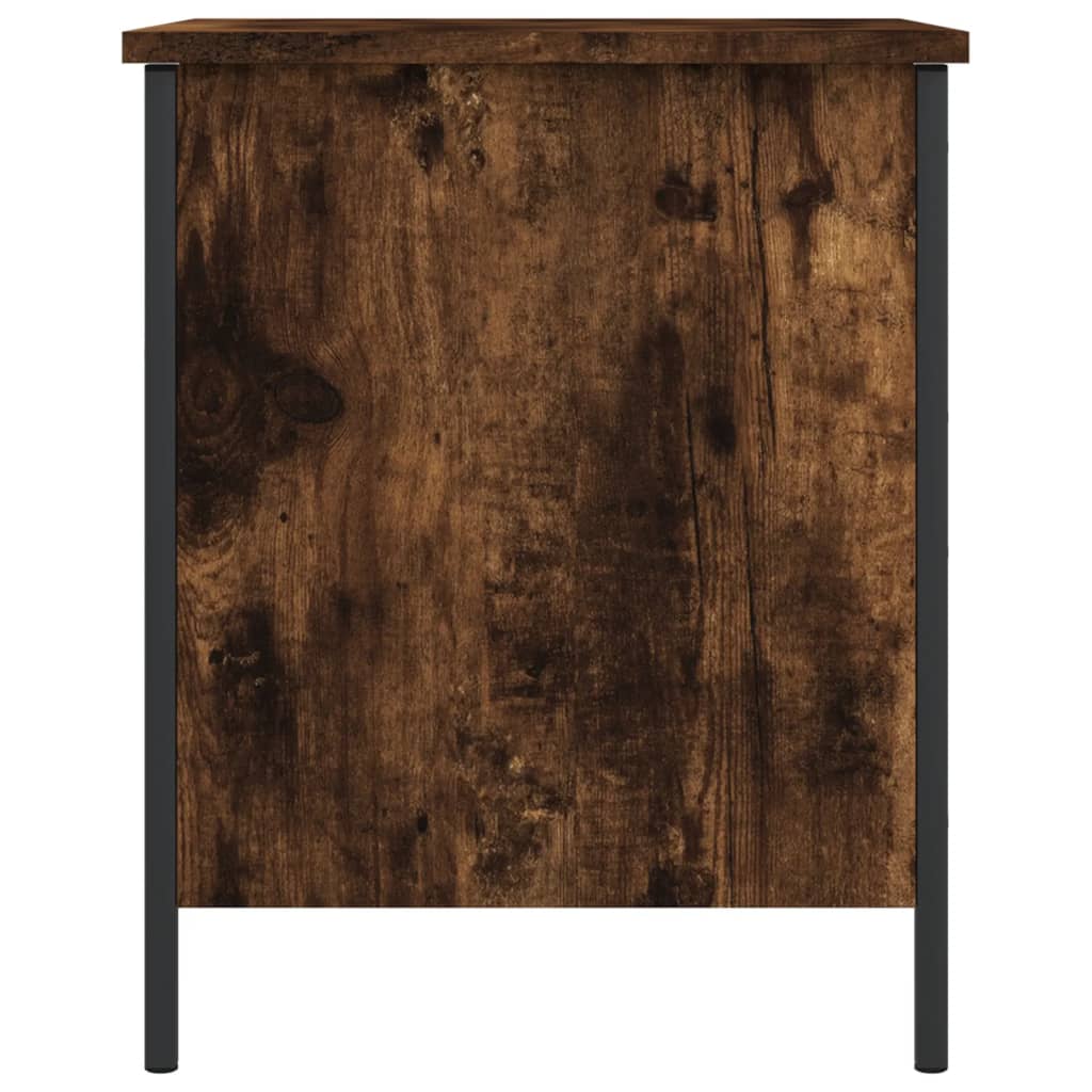Klupa za pohranu boja hrasta 40x42,5x50cm od konstruiranog drva