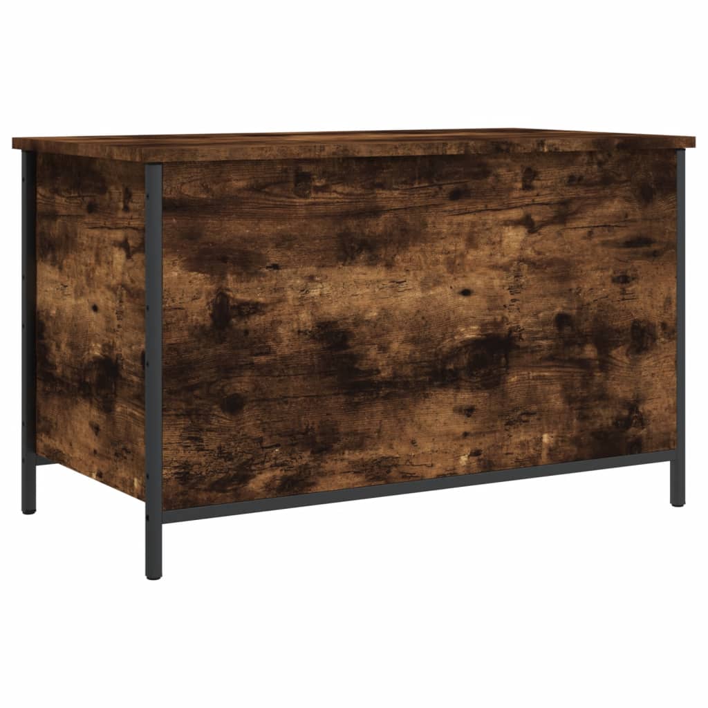 Klupa za pohranu boja hrasta 80x42,5x50cm od konstruiranog drva