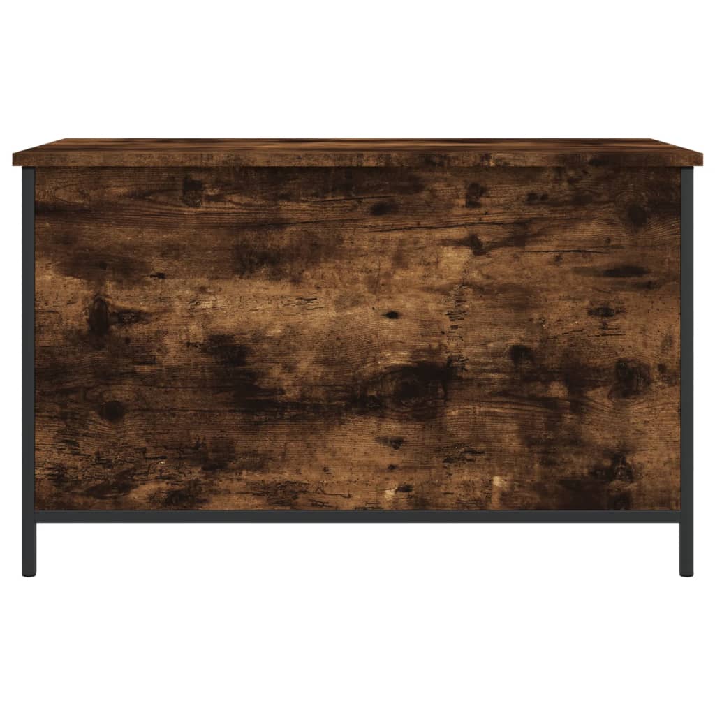 Klupa za pohranu boja hrasta 80x42,5x50cm od konstruiranog drva