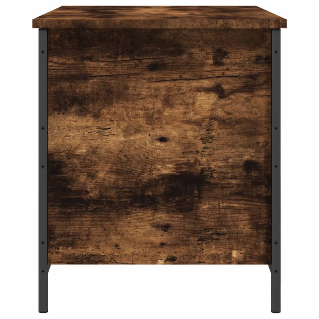 Klupa za pohranu boja hrasta 80x42,5x50cm od konstruiranog drva