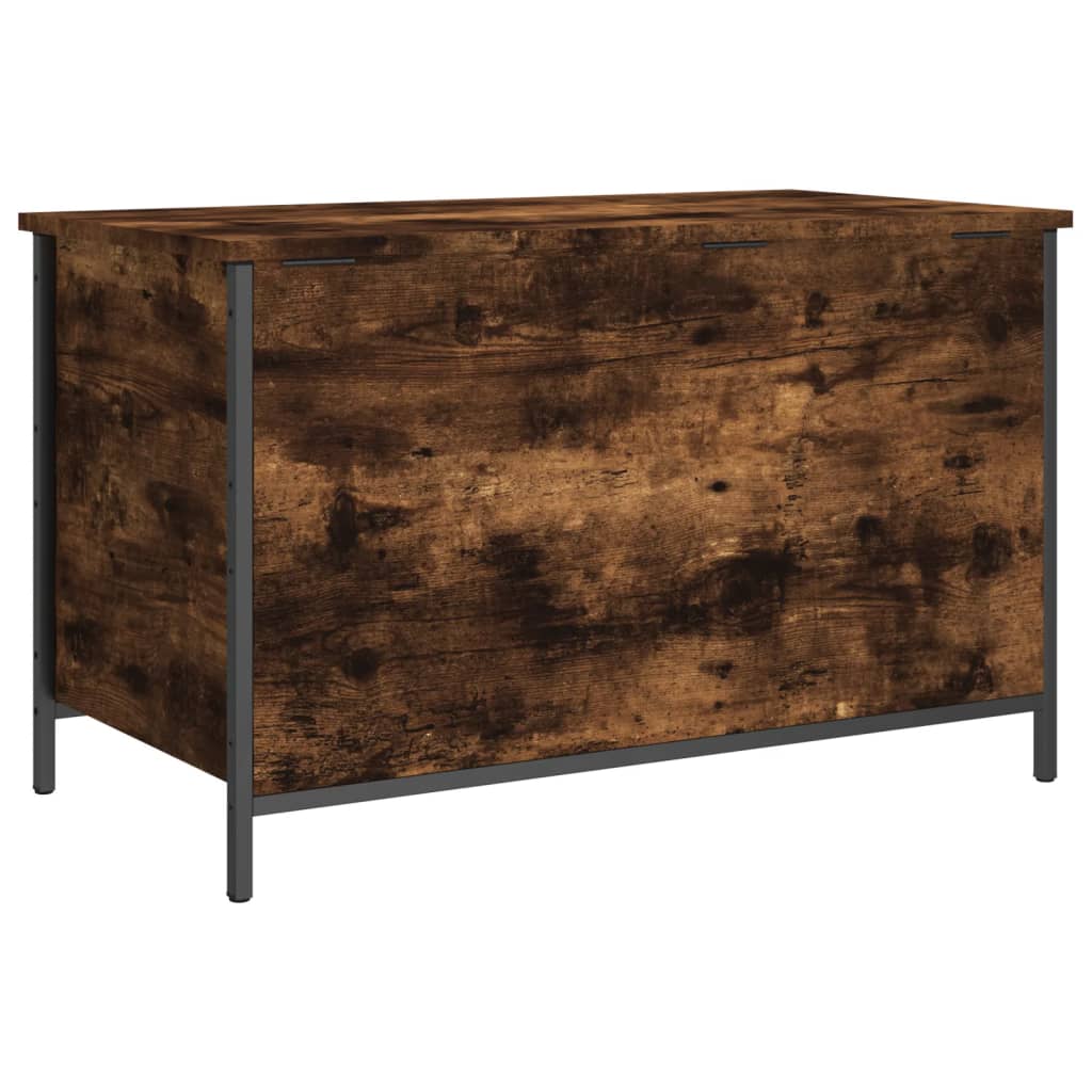 Klupa za pohranu boja hrasta 80x42,5x50cm od konstruiranog drva