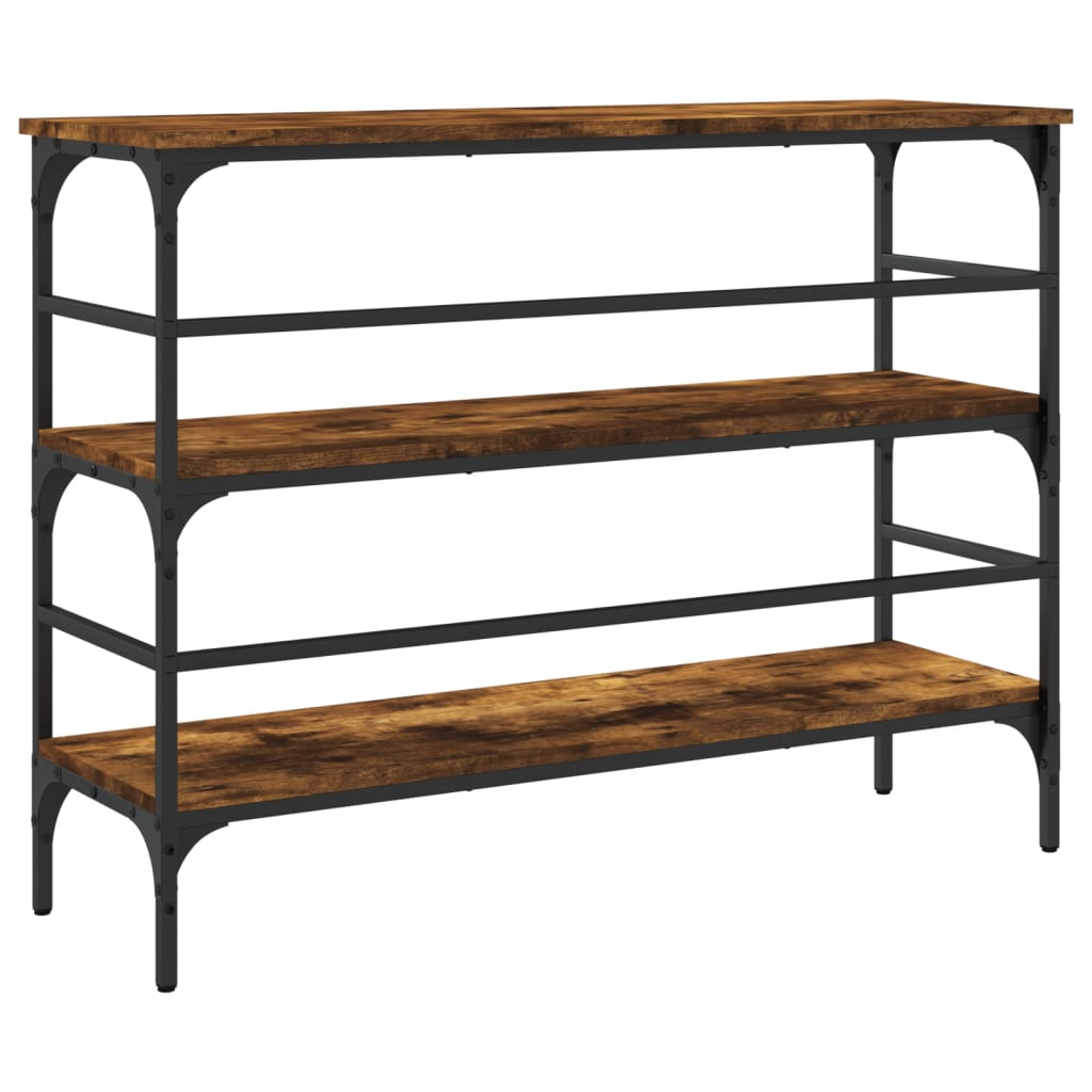 Konzolni stol boja hrasta 100x32x75 cm od konstruiranog drva