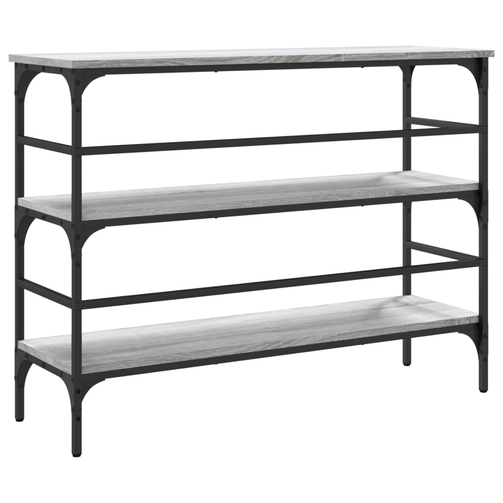 Konzolni stol boja hrasta sonome 100x32x75 cm konstruirano drvo
