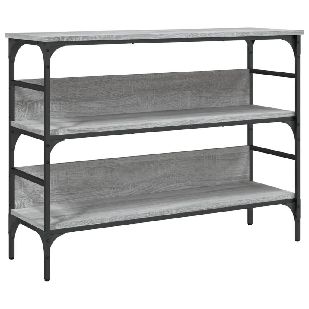 Konzolni stol boja hrasta sonome 100x32x75 cm konstruirano drvo