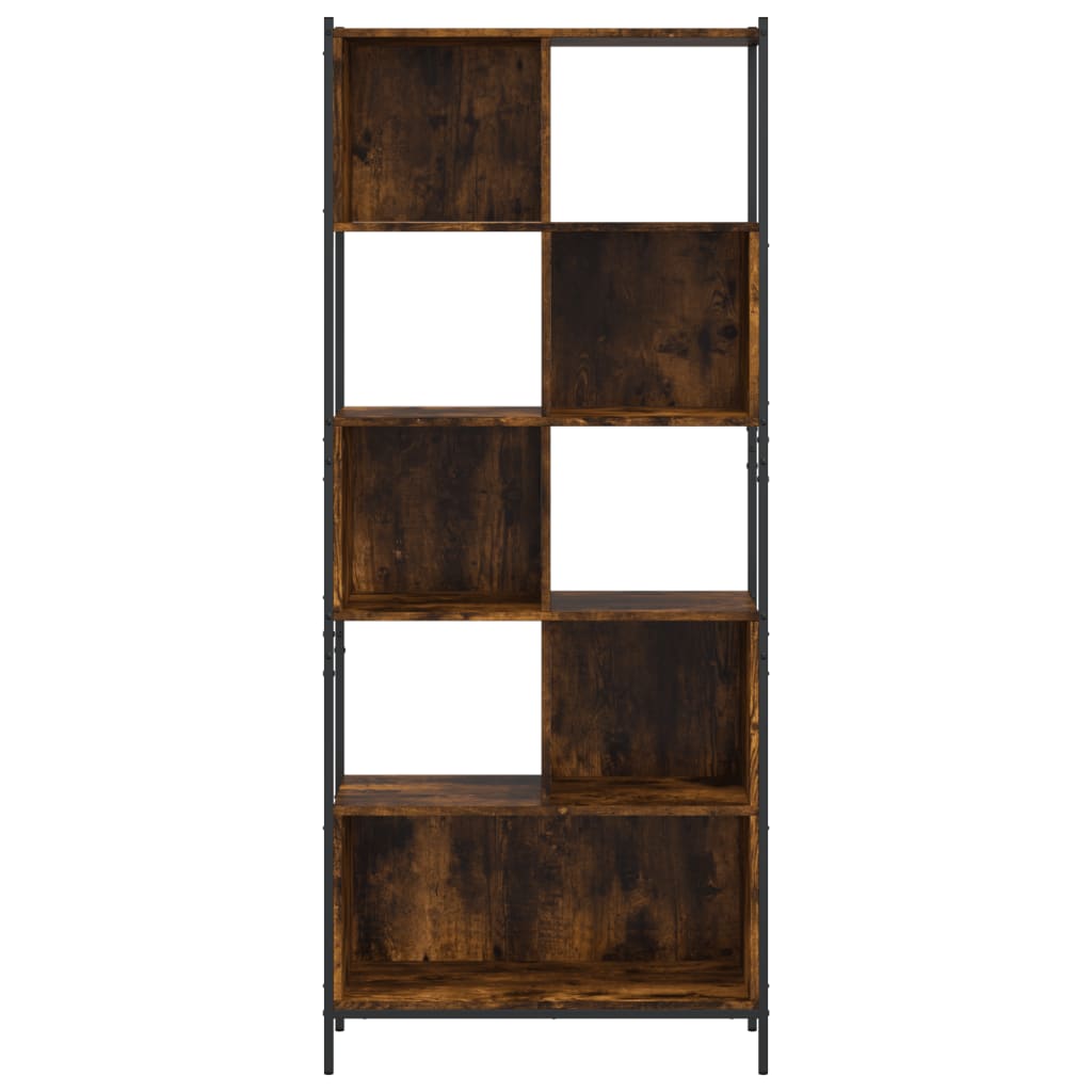 Regal za knjige boja hrasta 72x28x172 cm od konstruiranog drva