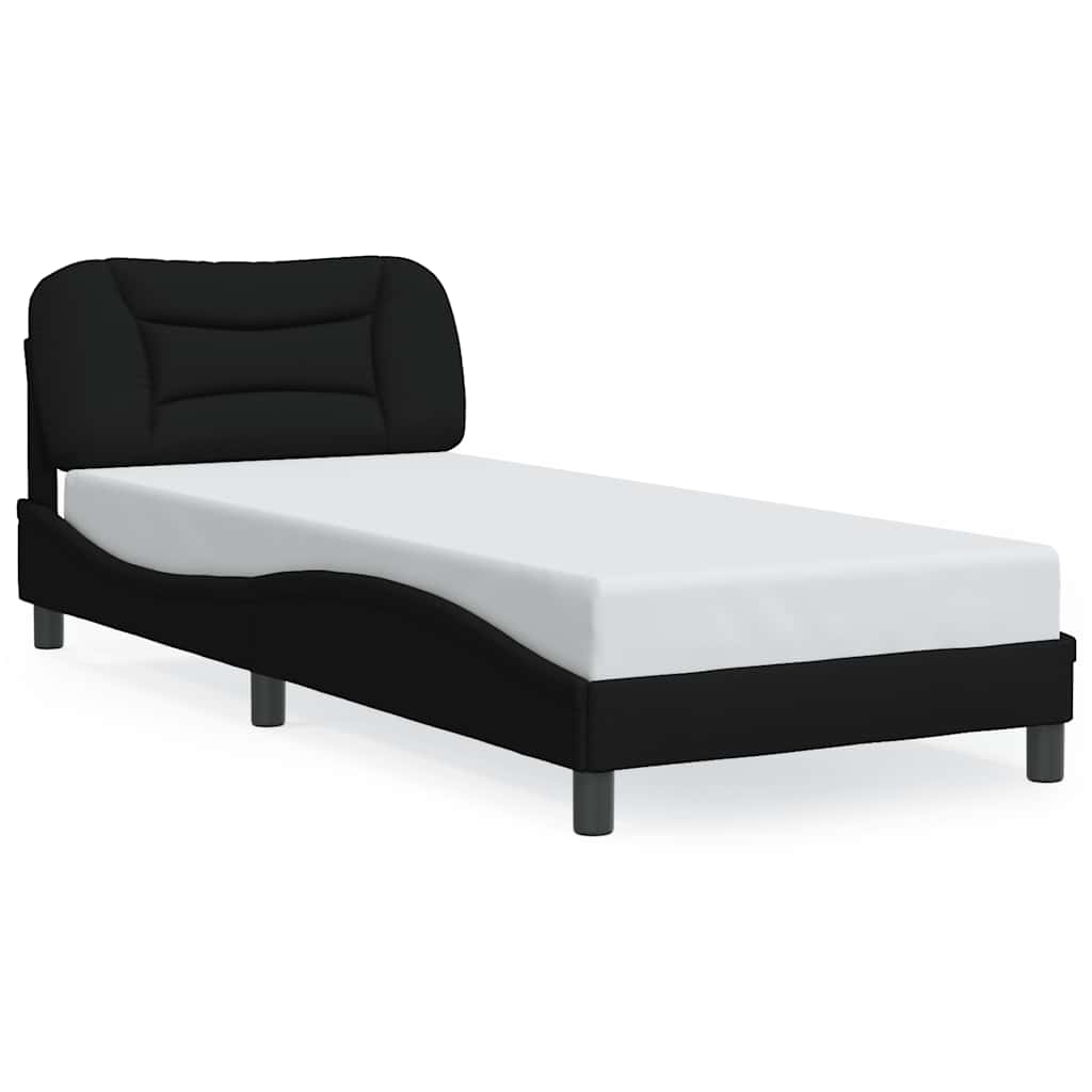 Okvir za krevet bez madraca Hvar crni 90x190cm od tkanine