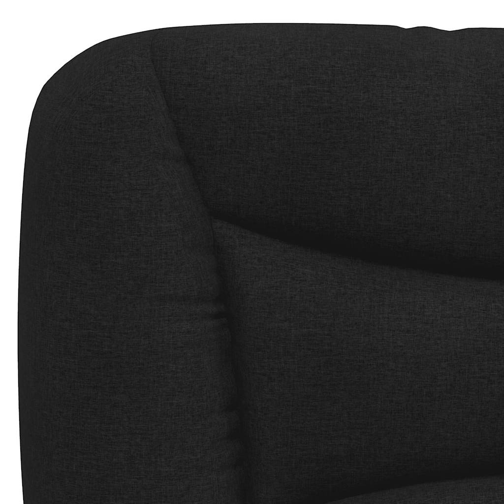 Okvir za krevet bez madraca Hvar crni 100x200 cm od tkanine