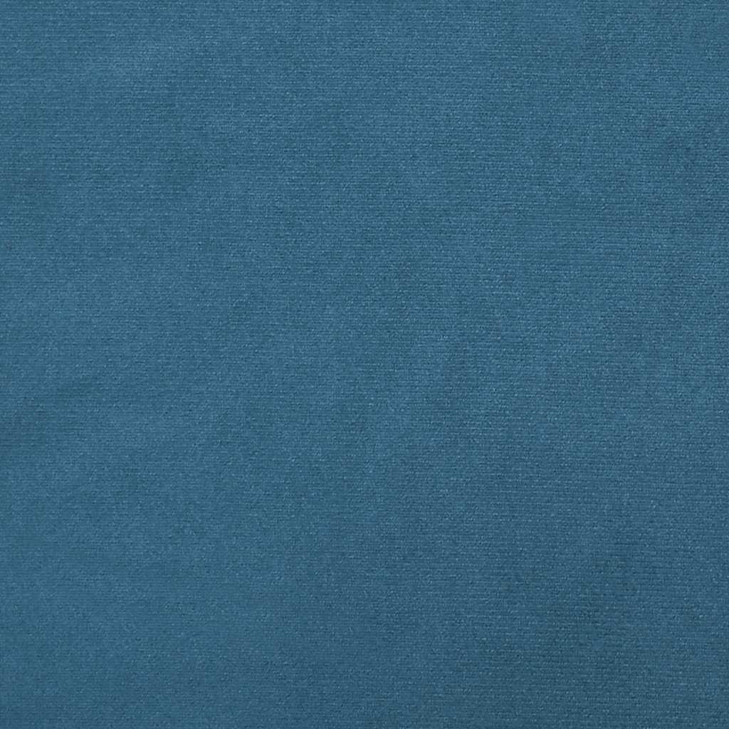 Okvir za krevet bez madraca Hanko plavi 80 x 200 cm baršunasti