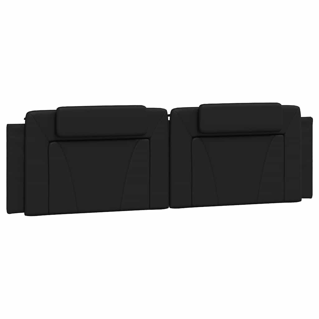Okvir za krevet Viana bez madraca crni 180x200 cm od umjetne kože