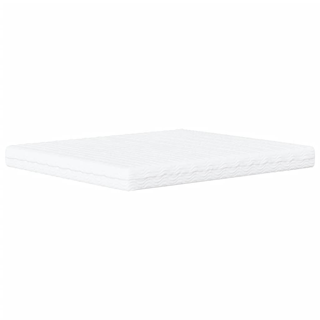 Krevet s madracem Dover plavi 180x200 cm od tkanine