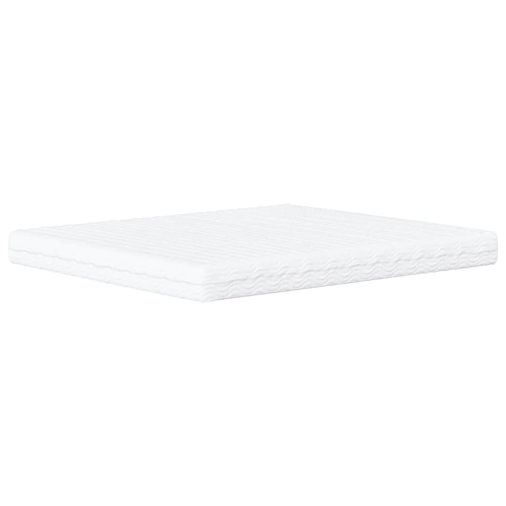 Krevet s madracem Dover plavi 180x200 cm baršunasti