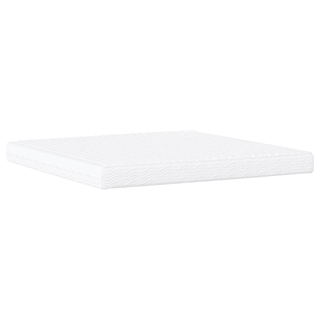 Krevet s madracem Dover crni 200x200 cm baršunasti