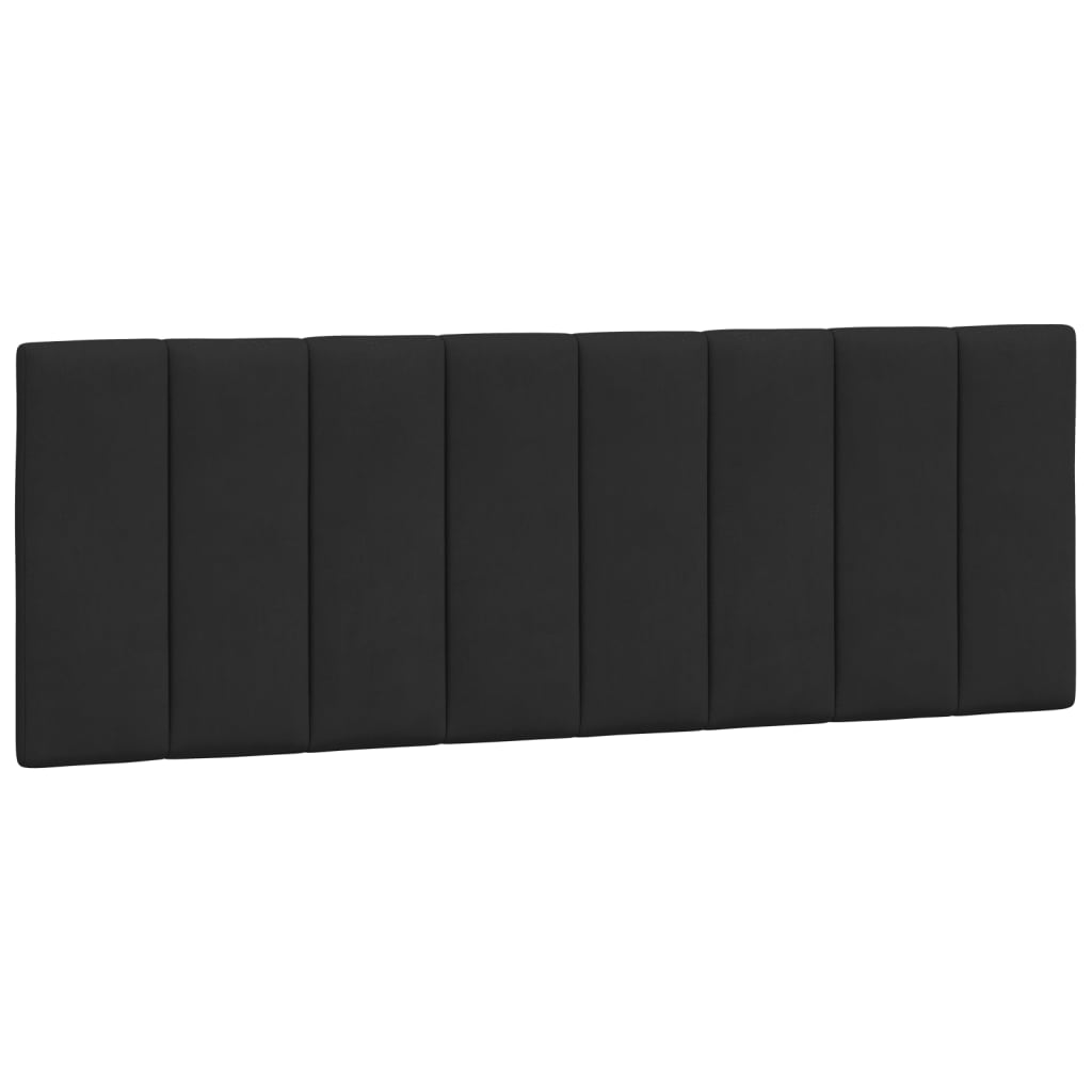 Krevet s madracem Hanko crni 120 x 200 cm baršunasti