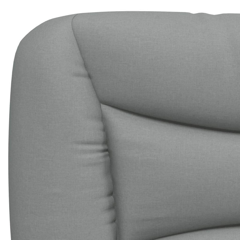 Okvir kreveta s LED-om bez madraca Hvar 90x200 cm od tkanine