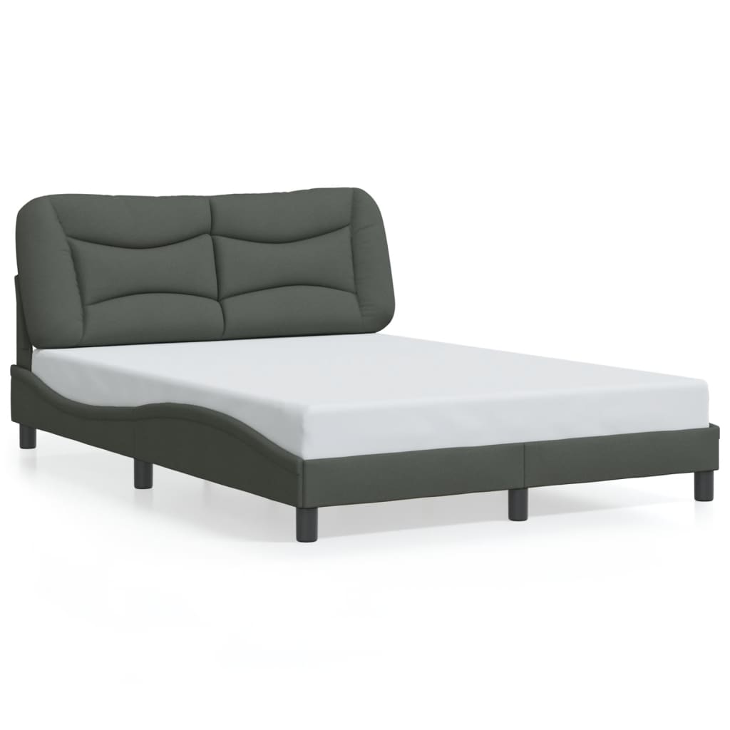 Okvir kreveta s LED-om bez madraca Hvar 140 x 190 cm od tkanine