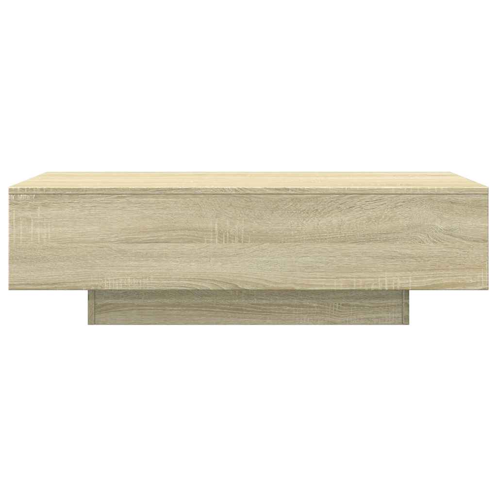 Stolić za kavu boja hrasta 100x49,5x31 cm konstruirano drvo