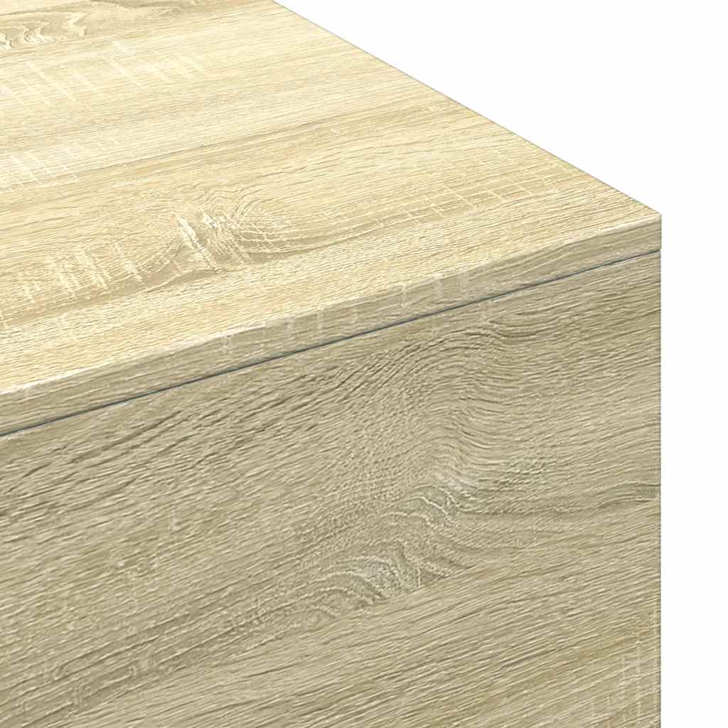 Stolić za kavu boja hrasta 100x49,5x31 cm konstruirano drvo