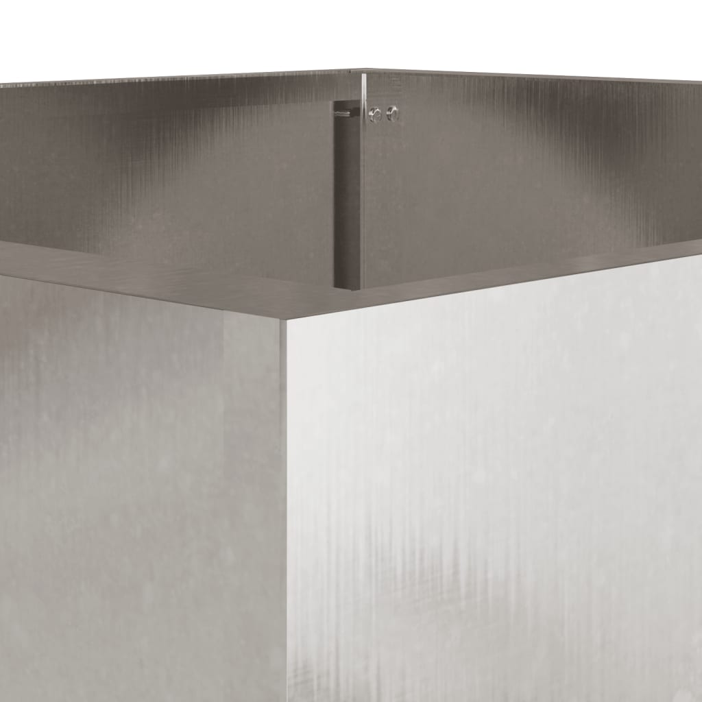 Sadilica srebrna 32 x 30 x 29 cm od nehrđajućeg čelika