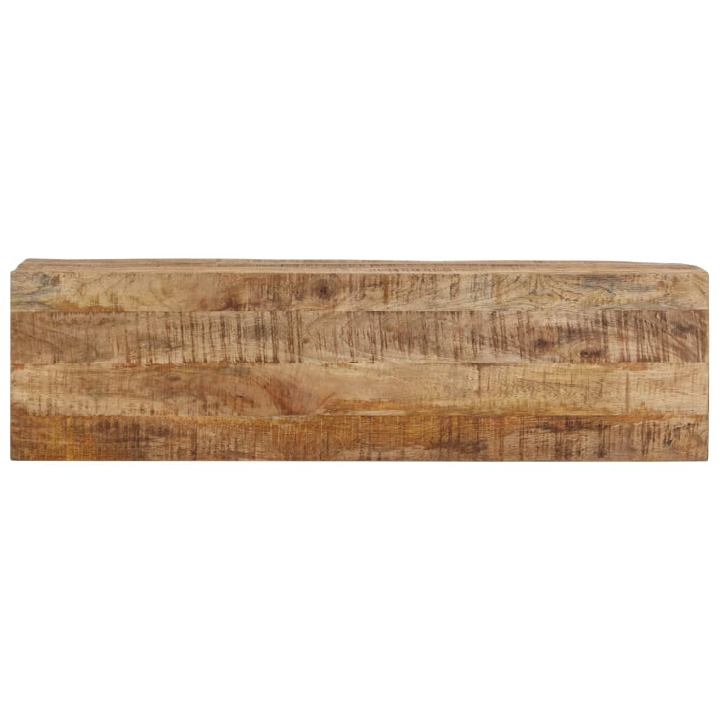 Konzolni stol 110x30x75 cm grubo masivno drvo manga i željezo