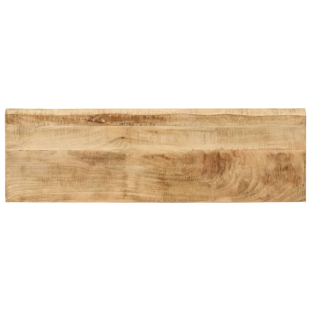 Konzolni stol sa živim rubom 105x33x76 cm masivno drvo manga