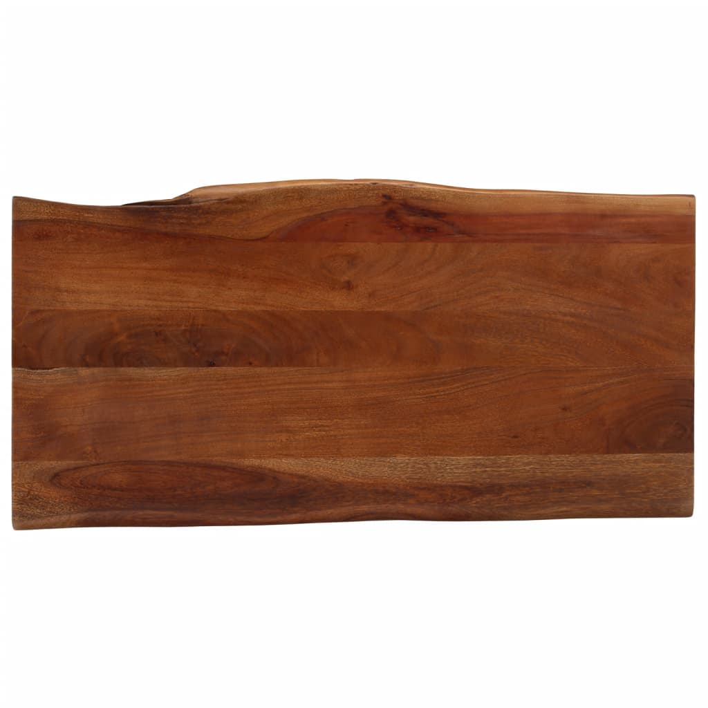 Stolić za kavu boja meda 110 x 55 x 40 cm masivno drvo bagrema