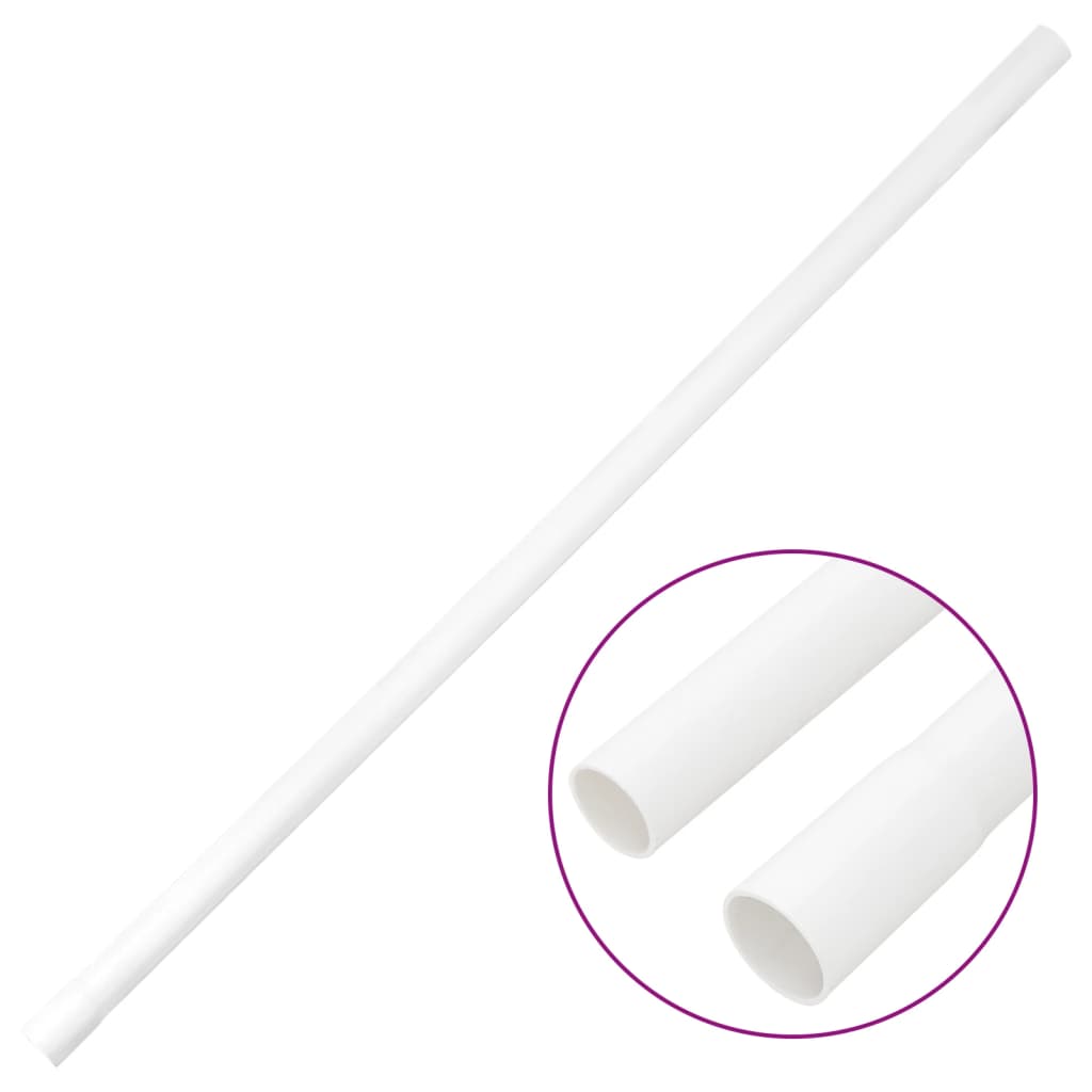 Kanalice za kabele s kopčama Ø 20 mm 30 m PVC