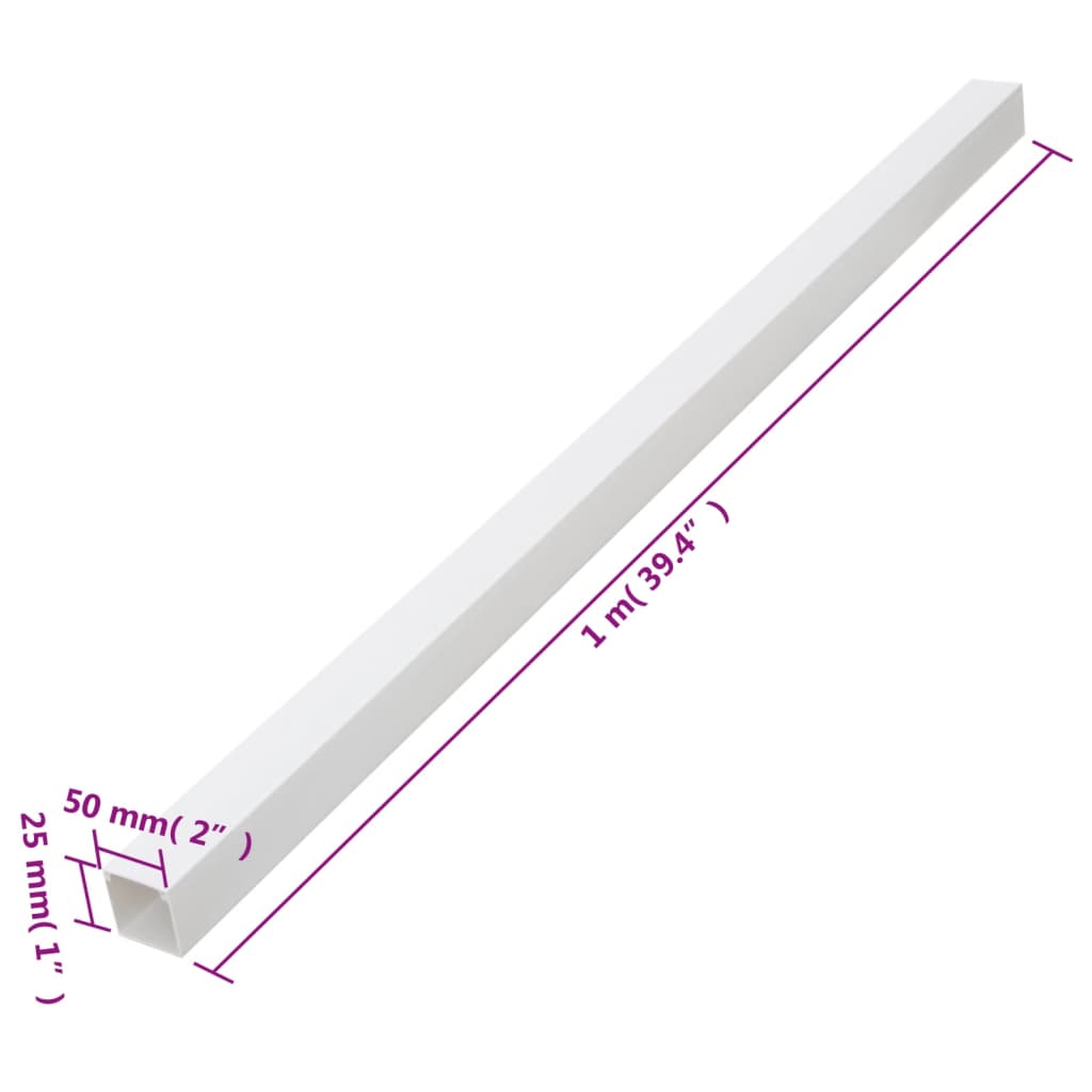 Kanalice za kabele 50 x 25 mm 30 m PVC