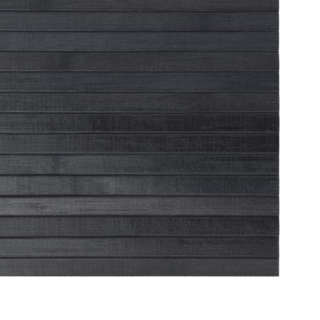 Tepih pravokutni sivi 60 x 400 cm od bambusa