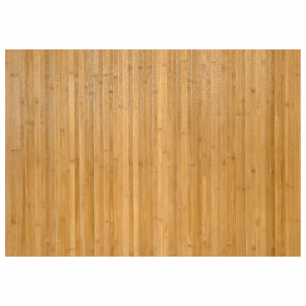 Tepih pravokutni prirodni 70 x 100 cm od bambusa