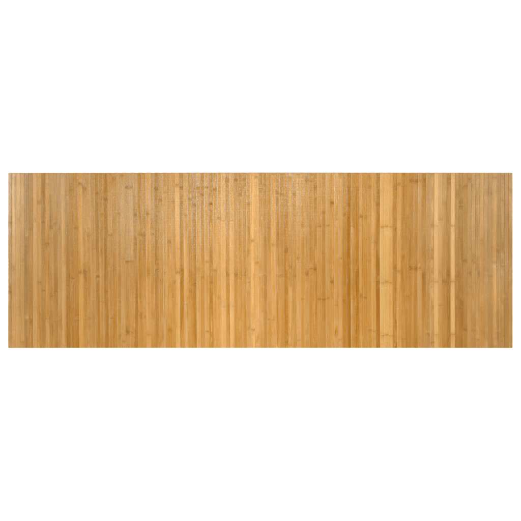 Tepih pravokutni prirodni 70 x 200 cm od bambusa