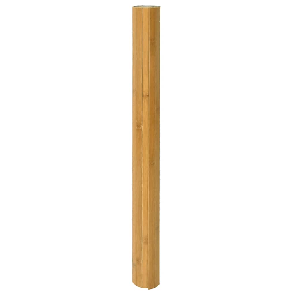Tepih pravokutni prirodni 70 x 200 cm od bambusa